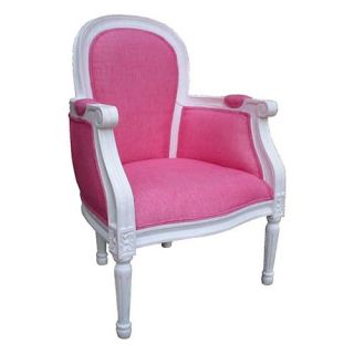Child's French Style Diamond Arm Chair   Kids Arm Chairs