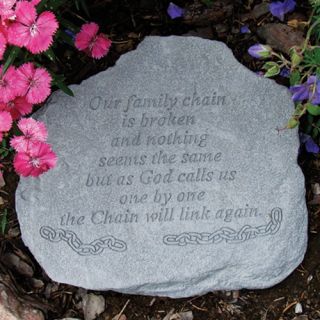Our Family Chain Is Broken Memorial Stone   Garden & Memorial Stones
