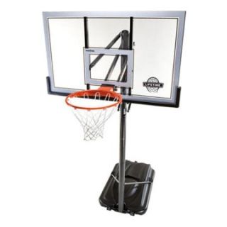 Lifetime 54 Inch Acrylic Portable Basketball Hoop   Portable Hoops