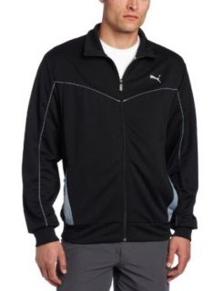 PUMA Apparel Men's Performance Track Jacket, Black, Small Clothing