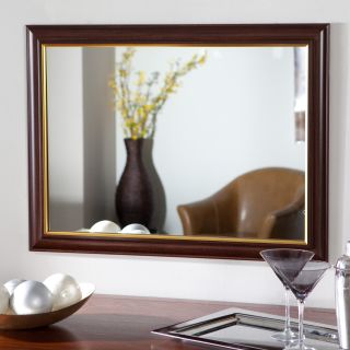 Milan Large Framed Wall Mirror   23.6W x 31.5H in.   Wall Mirrors