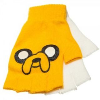 Adventure Time Jake Finn Fingerless Texting Glove Set Clothing