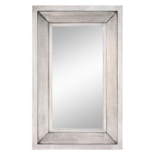Garner Metal Wrapped Decorative Rectangle Mirror   28W x 44H in.   Wall Mirrors
