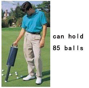 A99 Golf Retriever Shag Bag Ball Pick up Can Holds 85 Golf Balls Zip Ball Bag  Sports & Outdoors