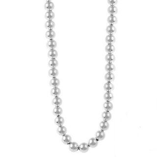 Sterling Silver 4mm Beaded Necklace 16" 18" 20" 24" Jewelry