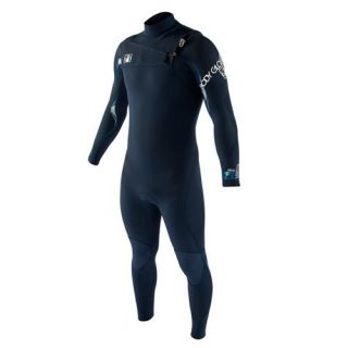 Body Glove Mens 4/3mm Vapor Slant Zip Fullsuit Wetsuit   Slate   Water Sport Accessories