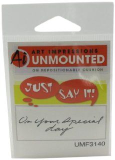 Art Impressions Special Day Rubber Stamp