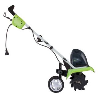 GreenWorks Electric Tiller   Lawn Equipment