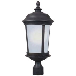 Maxim Dover DC Outdoor Post Lantern   25.5H in. Bronze, ENERGY STAR   Outdoor Post Lighting
