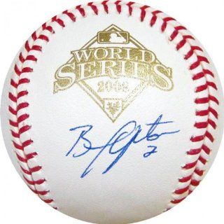 BJ Upton Autographed 2008 World Series Baseball at 's Sports Collectibles Store