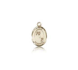 JewelsObsession's 14K Gold First Penance Medal Charms Jewelry