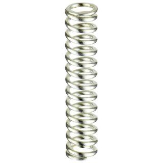 Music Wire Compression Spring, 0.18" OD x 0.026" Wire Size x 0.875" Free Length (Pack of 2)