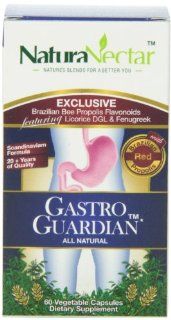 NaturaNectar Gastro Guargadian Capsules, 60 Count Health & Personal Care