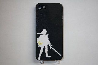 (519bi4) The Legend of Zelda Silhouette Apple iPhone 4 / 4S Black Case 