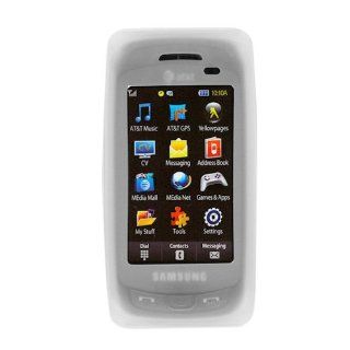 Clear Durable Soft Rubber Silicone Skin Case for AT&T Samsung Impression SGH A877 Cell Phone Cell Phones & Accessories