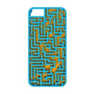 iHome (IH 5P202NJ) Maze Case for iPhone 5, Blue/Orange Cell Phones & Accessories