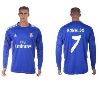 Long Sleeve Real Madrid Away Ronaldo #7 Soccer Jersey football shirt 2013 14 (Large US)  Sports & Outdoors