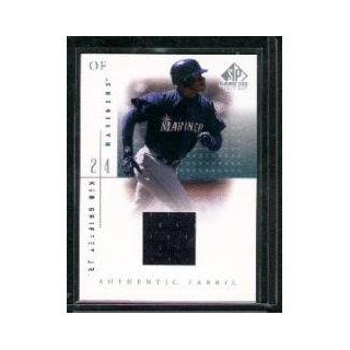 2001 SP Game Used Edition Authentic Fabric #KGM Ken Griffey Jr. Mariners DP Jsy Sports Collectibles
