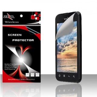 Clear Screen Protector for LG Ignite 855 Marquee LS855 Sprint LG855 Boost L85C NET10 Straight Talk Optimus Black P970 L85C Majestic US855 US Cellular Cell Phones & Accessories