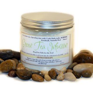 Natural Cleansing Detox Green Tea Dead Sea Bath Salt   Spa Treatment  Bath Minerals And Salts  Beauty