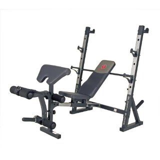 Marcy Diamond Elite MD 856 Olympic Bench  Olympic Weight Benches  Sports & Outdoors