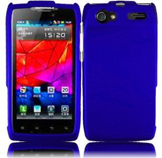 For Motorola Yangtze Electrify 2 XT881 XT885 XT886 XT889 MT887 Hard Cover Case Blue Cell Phones & Accessories