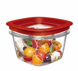 Rubbermaid FG7H75TRCHILI 2 Cup New Premier Food Storage Container Food Savers Kitchen & Dining