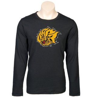 Arkansas Pine Bluff Longsleeve Black Thermal 'Lion Head'  Sports Fan T Shirts  Sports & Outdoors