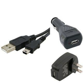 eForCity Car Charger + AC Charger + USB Cable Compatible with Blackberry 9000 Bold/6210/6230/7230/Pearl/8703e/8800/883Curve/8820/8320 Curve/8310 Curve/8130 Pearl/8120 Pearl/8330 Curve/8110 Pearl/8350i Curve Cell Phones & Accessories