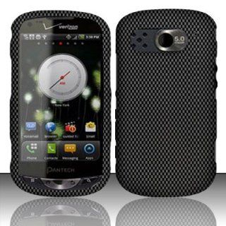 TRENDE   Carbon Fiber Design Hard Snap On Case Cover Faceplate Protector for Pantech Breakout 8995 Verizon + Free Texi Gift Box Cell Phones & Accessories