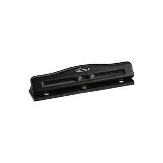 Swingline Products   Adjustable 2 3 Hole Punch, 9/32", 11 Sheet Capacity, Black   Sold as 1 EA   Commercial Desktop Punch is fully adjustable for any two  or three hole positions. Smoothly punches 9/32" holes in up to 11 sheets of 20 lb. paper at