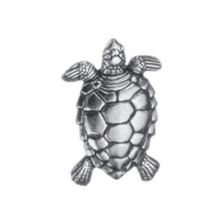 Turtle Pewter Scatter Pin Jewelry