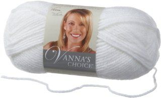 Lion Brand Yarn 860 100 Vanna's Choice Yarn, White