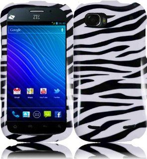 For ZTE Warp Sequent N861 Hard Design Cover Case Zebra Cell Phones & Accessories