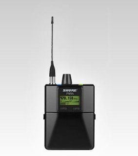 Shure P9RA X1 Rechargeable Wireless Bodypack Receiver, X1 Band, 944 952 MHz Frequency Range Musical Instruments