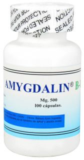 Apricot Power   Amygdalin B 17 500 mg.   100 Capsules