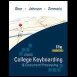 Gregg College Keyboarding and Document Processing Lessons 1 120   Package