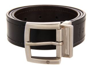 Timberland 35MM Cut Edge Reversible Belt Mens Belts (Black)
