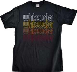 WHITEWATER, WISCONSIN Retro Vintage Style Adult Unisex T shirt Fashion T Shirts Clothing