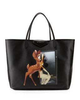 Antigona Fawn Print Large Shopper Bag   Givenchy