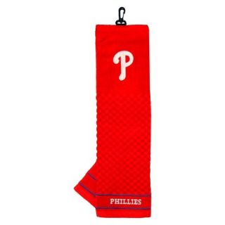 Target Use Only RED Embroidered Towel Phillies