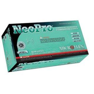 Microflex  NeoPro  Polychloroprene Powder Free Disposable Gloves   X Large Green   Box of 100 Gloves   NPG 888 XL   Industrial Disposable Gloves  