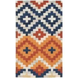 Hand hooked Chelsea Southwest Multicolor Wool Rug (29 X 49)