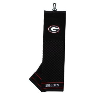 Target Use Only BLACK Embroidered Towel Bulldogs