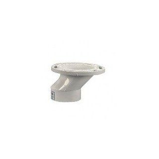 Sioux Chief 889 POM PVC Offset Closet Flange With Swivel Ring   Faucet Flanges  
