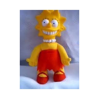 Simpsons Lisa Doll 8" Burger King Toy 