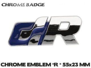 Sumex Chrome Vw Volkswagen R Badge For R32 Automotive
