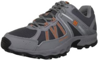 Columbia Men's Switchback 2 Omni Tech Trail Shoe,Light Grey/Valencia,7 M US Shoes
