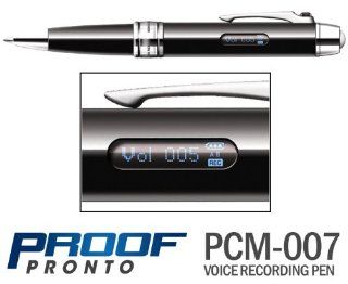ProofPronto PCM 007 Pen Voice Recorder by MemoQ (2GB) Electronics