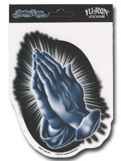 Rollin Low   Praying Hands   Sticker / Decal Automotive